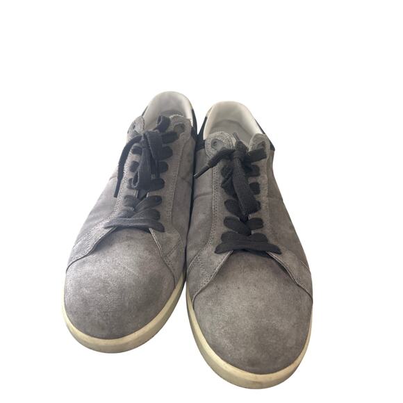 Prada grey suede sneakers 10.5 k1 main image 5